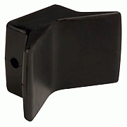 C.E. Smith Bow Y-STOP - 4" X 4" - Black Natural Rubber