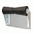 C.E. Smith Panel Bracket Assembly 10" Spool Roller - Black