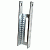 C.E. Smith Vertical Bunk Bracket Dimpled - 7-1/2"