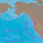C-MAP 4D NA-D024 - Usa West Coast & Hawaii - Full Content