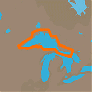 C-MAP 4D NA-D930 Lake Superior
