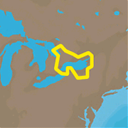 C-MAP M-NA-D934 4D Local Lake Ontario and Trent Severn