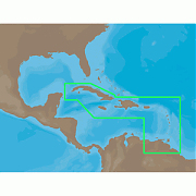 C-MAP NA-C501 Cuba to Trinidad to Tobago
