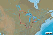 C-MAP NA-D043 4D US Lakes North Central