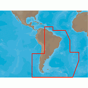C-MAP SA-M501 MAX Wide Gulf Of Paria to Cape Horn