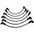 CDI Electronics 931-4921 Omc 6 Cylinder Inductive Spark Plug Wire Set