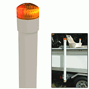 CE Smith 27740 40" Post Boat Guide with LED Top Light