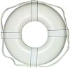 Cal June GW20 20" White Ring Buoy W/Straps