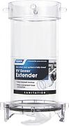 Camco 39562 RV Sewer Ext 3.5IN Clr Adpt