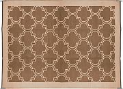 Camco 42877 Outdoor Mat 6´X9´ Brown/Tan