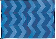 Camco 42878 Outdoor Mat 6´X9´ Blue/Blue