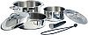 Camco 43920 Cookware SS Nesting 7 PC Set
