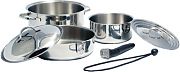 Camco 43920 Cookware SS Nesting 7 PC Set
