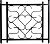 Camco 43993 Screen Door Deluxe Grille Blk