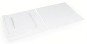 Camco 45583 12"HIGH 24"DOOR Slide Set/Wht.