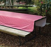 Camco 51019 Tblclth Rd/White Vinyl 52INX84