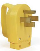Camco 55255 50 Amp Repl. Plug Clamshell