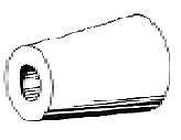 Camp 30MM Zinc Propeller Nut 30MM
