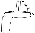 Camp 98432 Mercury/Mariner/Force 20-25 HP Outboard Zinc