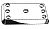 Camp A30 Zinc Hull Plate 6-1/4" Long