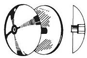 Camp R1 1-7/8" Diameter Zinc Rudder Anode