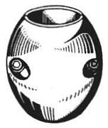 Camp X11 2-1/2" Zinc Barrel Collar