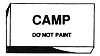 Camp ZP2 Zinc Hull Plate 6" Long