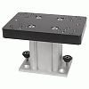 Cannon Aluminum Fixed Base  Pedestal Mount 4"