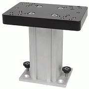 Cannon Aluminum Fixed Base Pedestal Mount 6"