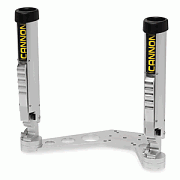Cannon Downrigger Mount Rod Holder Silver