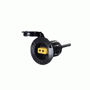 Cannon Flush Mount Power Port Black