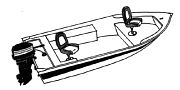 Carver 80124 Univ Nvhfmc 14 Boat Cover