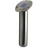 Ce Smith Flush Mt Rod Holder Silver Stainless 10.5" 30 Deg