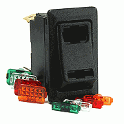 Cole Hersee Lighted Rocker Switch SPDT ON-OFF-ON 4 Blade