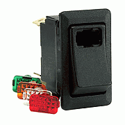 Cole Hersee Lighted Rocker Switch Spst ON-OFF 4 Blade