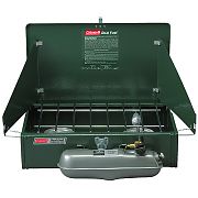 Coleman Stove, 2-Burner Standard Compact, Dual Fuel