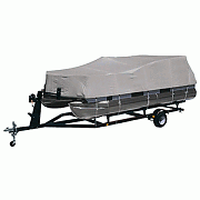 Dallas Manufacturing Co. Heavy-Duty 300 D Polyester Pontoon Cover - Fits 17´ - 20´ with Beam Width To 102"