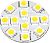 Diamond Group 52626 LED Repl Bulb G 4 Side Mt