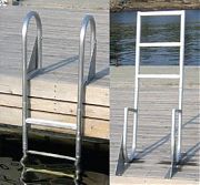 Dock Edge 2025F Dock Ladder 5 Step Flip Up