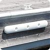 Dock Edge 35" Ultragard White PVC