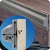 Dock Edge 48" Boat Shield