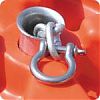 Dock Edge 90030F Chain Collar, Fits 1-7/8" dia.