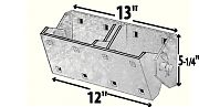Dock Edge 91-112-F Connector Hinge, Heavy Duty,