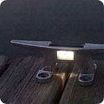 Dock Edge 96288F 8" Solar Dock Cleat