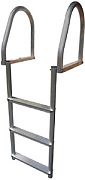 Dock Edge DE2175F Dock Ladder 5 Step Eco Flip