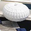 Dock Edge Dock Wheel Corner White