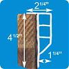 Dock Edge Full Face Profile 16´