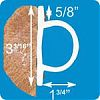 Dock Edge Heavy "D" Profile
