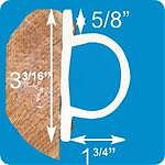 Dock Edge Heavy "D" Profile