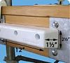 Dock Edge Protect Straight 12" White PVC